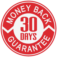 Money back guarantee logo